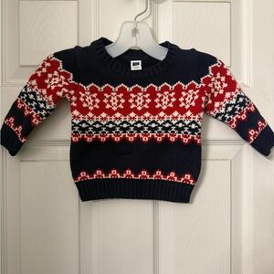 NWT Janie and Jack baby boy winter sweater